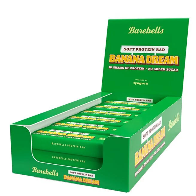 Barebells Protein Bar 55g Soft Banana Dream (DATO 8/10)