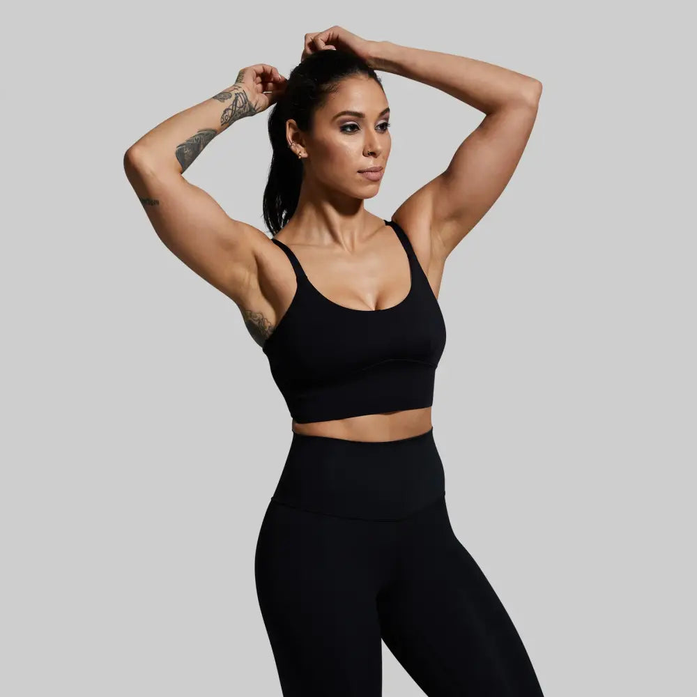 Your Go To Sports Bra (Black)