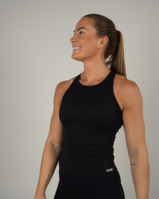 Fluid 2-in-1 Long Top (Black)