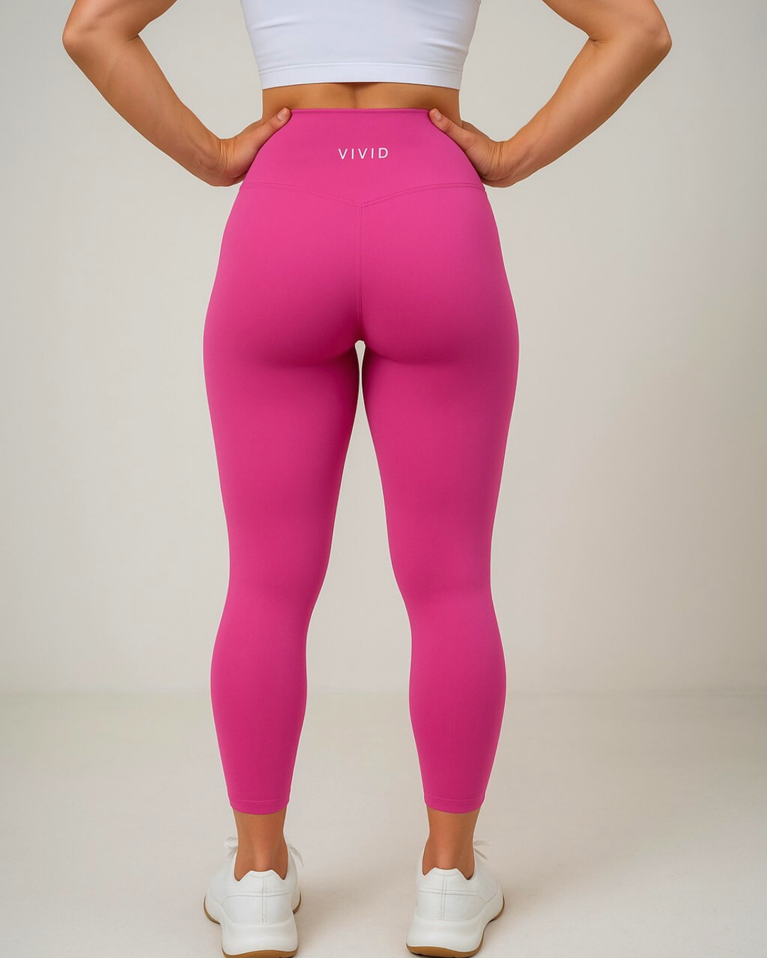 Fluid Womens Leggings (Pink)