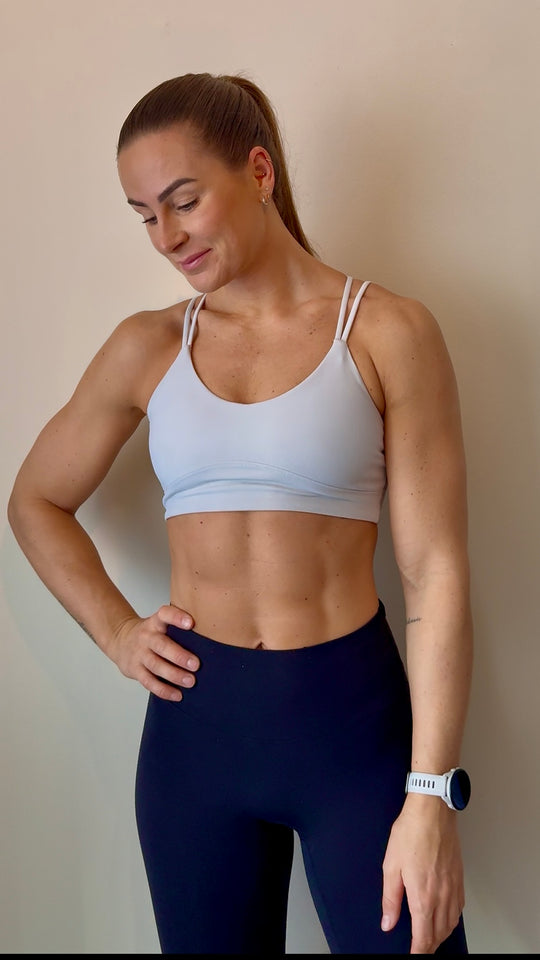 Performance Sports Bra (White)