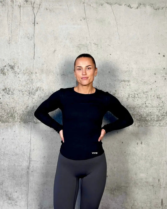 Everyday Long Sleeve (Black) Vivid Performance
