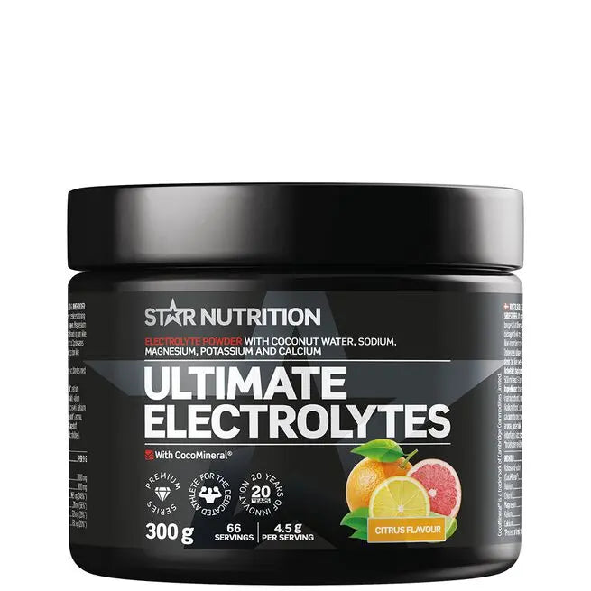 Ultimate Electrolytes Væskeerstatning 300 g Citrus Star Nutrition