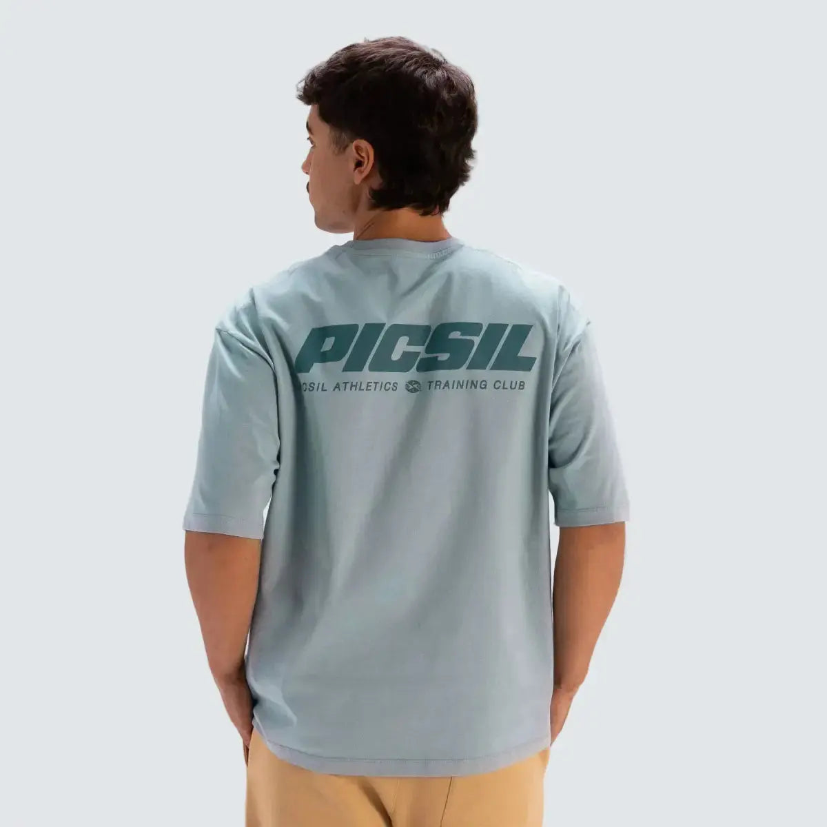 Men´s Oversize T-Shirt Lifestyle (Aqua) Picsil