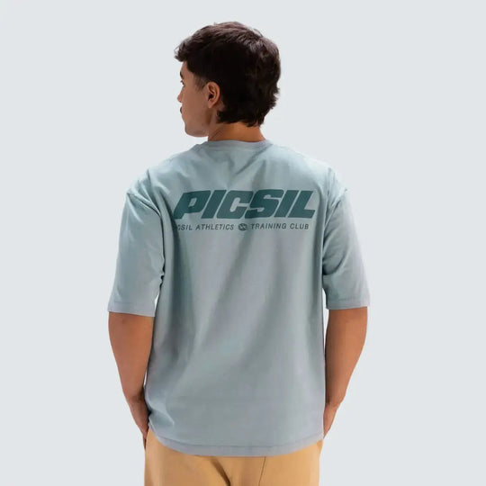 Men´s Oversize T-Shirt Lifestyle (Aqua) Picsil
