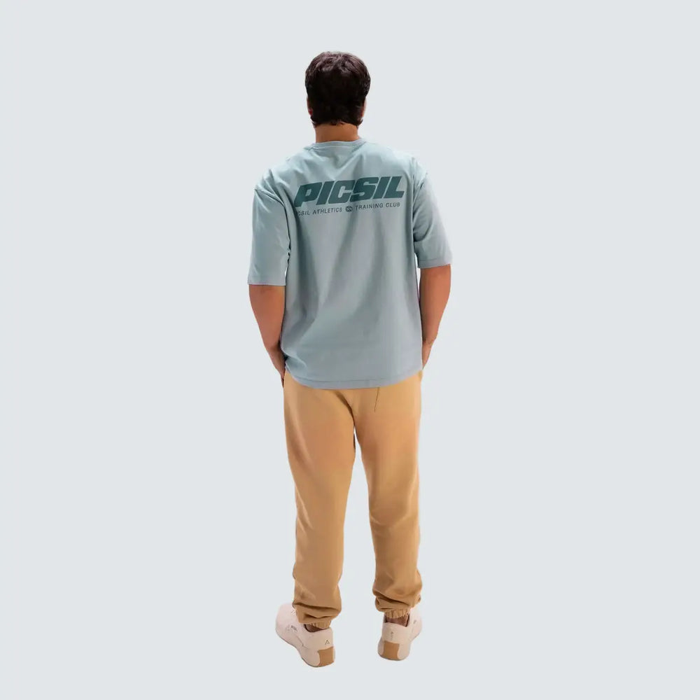 Men´s Oversize T-Shirt Lifestyle (Aqua)