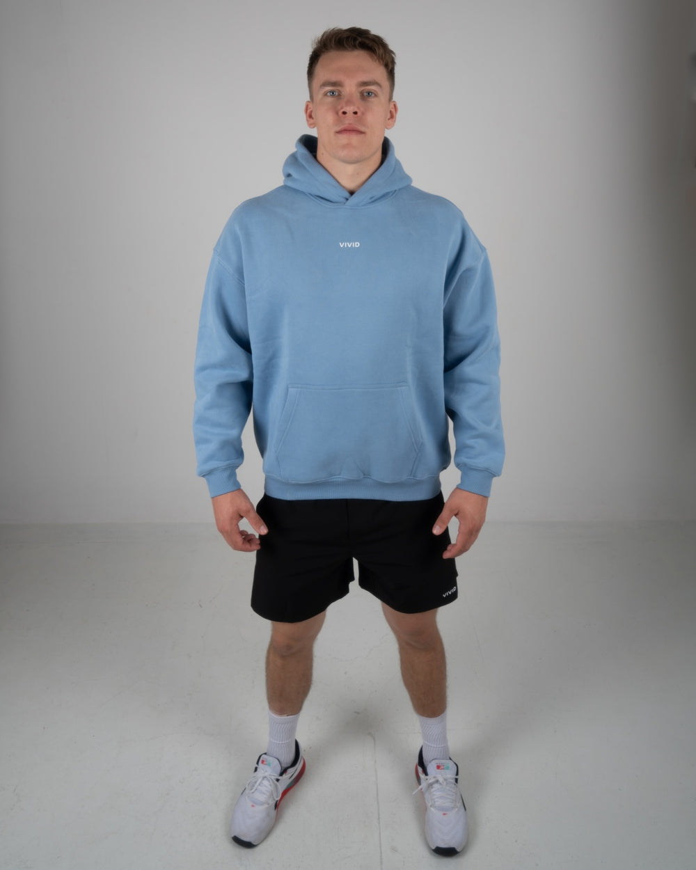 Unisex Cozy Hoodie (Light Blue)