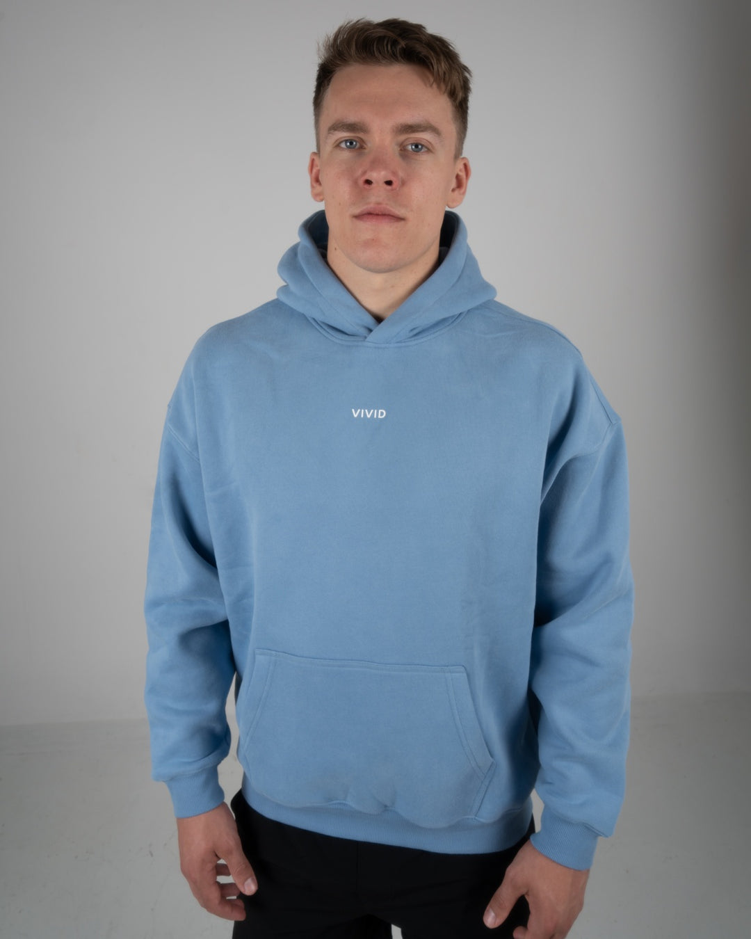 Unisex Cozy Hoodie (Light Blue)