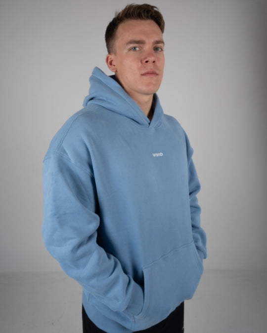 Unisex Cozy Hoodie (Light Blue)