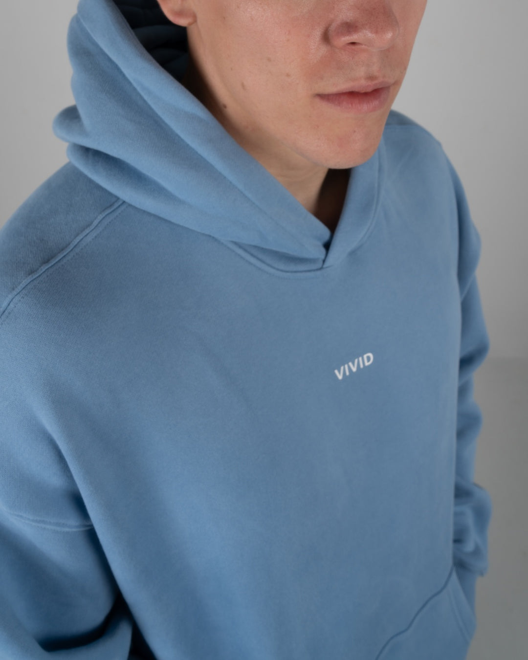 Unisex Cozy Hoodie (Light Blue)