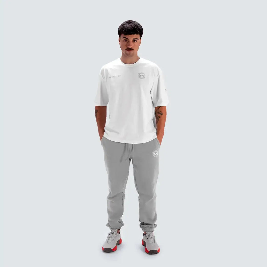 Men´s Oversize T-Shirt Lifestyle (White) Picsil