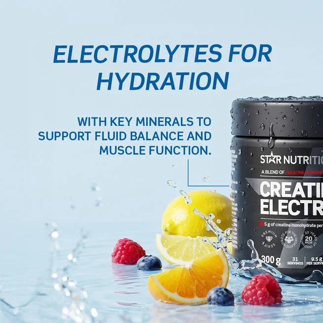 Creatine + Electrolytes 300 g Forest Berries
