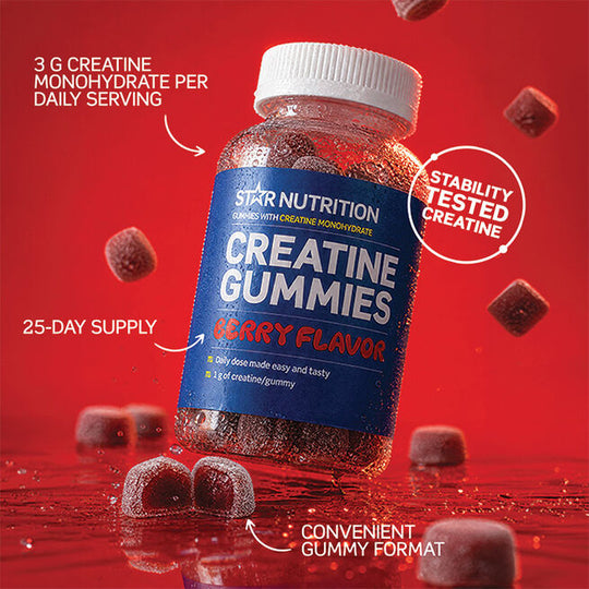 Creatine Gummies 75stk Berry