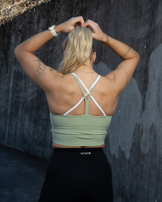Contour 2-in-1 Top (Pastel Green)