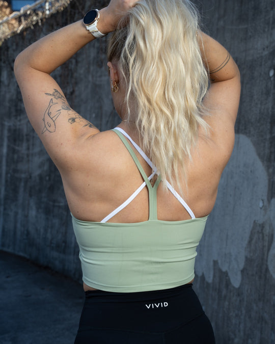 Contour 2-in-1 Top (Pastel Green)