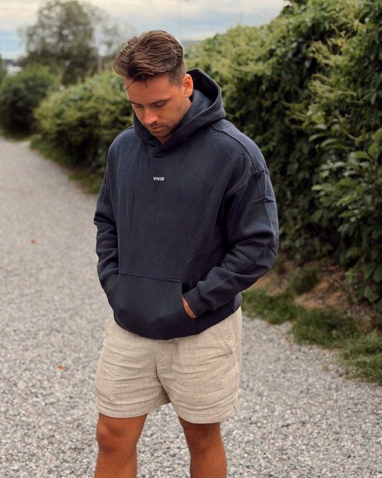 Unisex Cozy Hoodie (Navy)