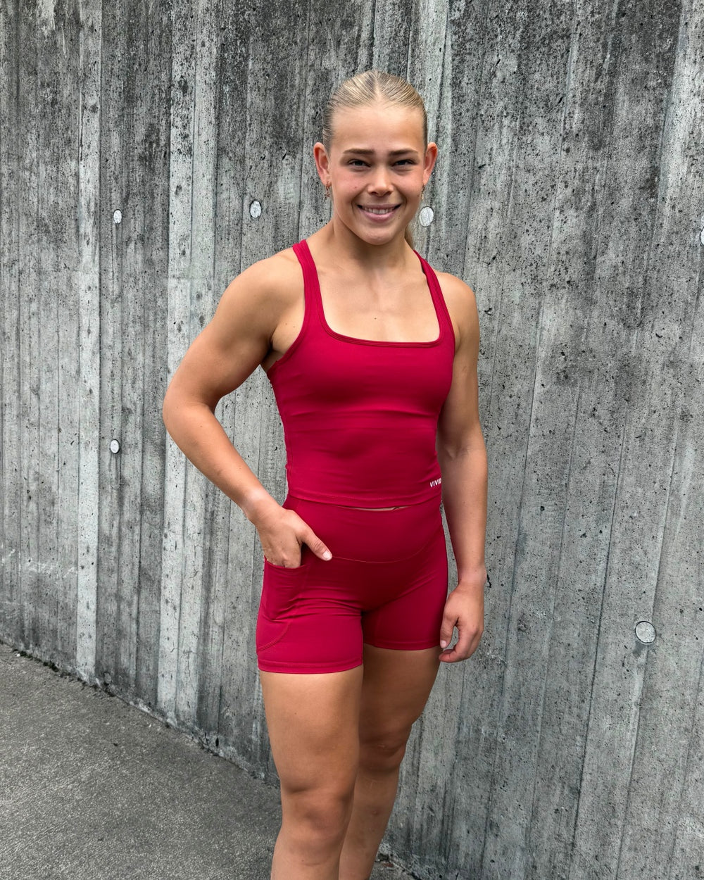 Ease Top (Velvet Red)