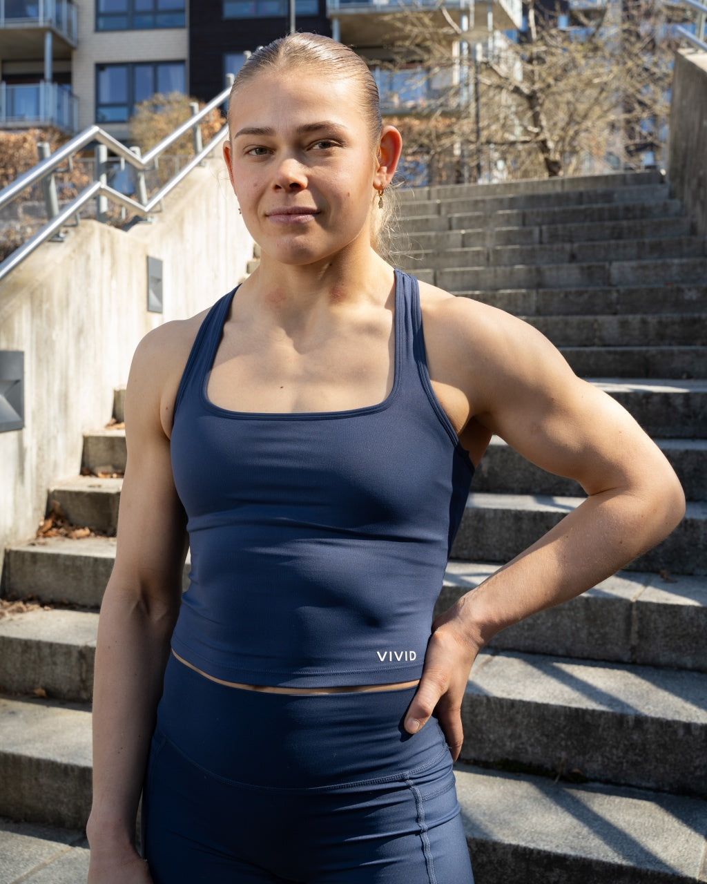 Ease Top (Navy Blue)