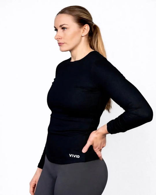Everyday Long Sleeve (Black) Vivid Performance