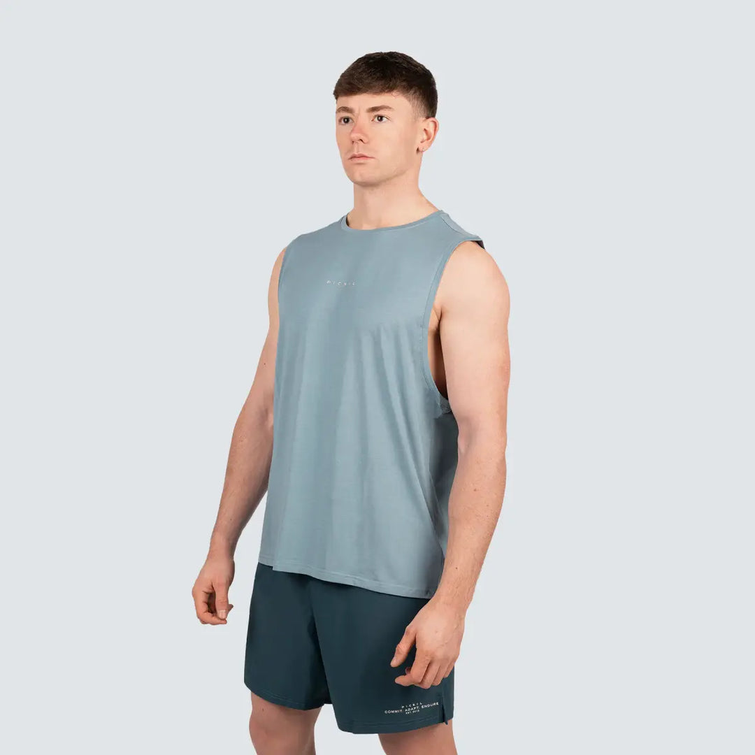 Men´s Tank Essentials (Aqua)