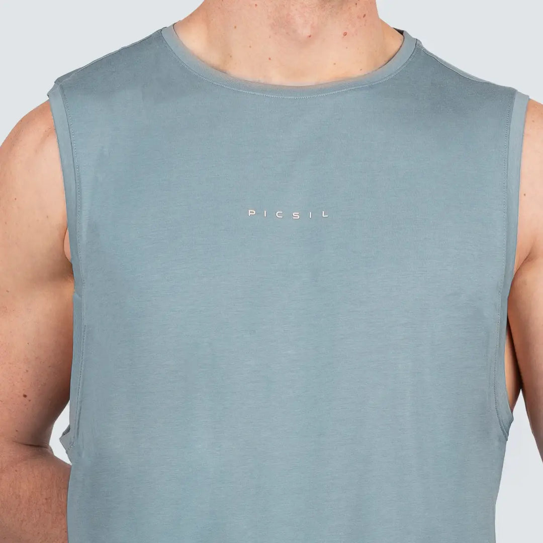 Men´s Tank Essentials (Aqua)