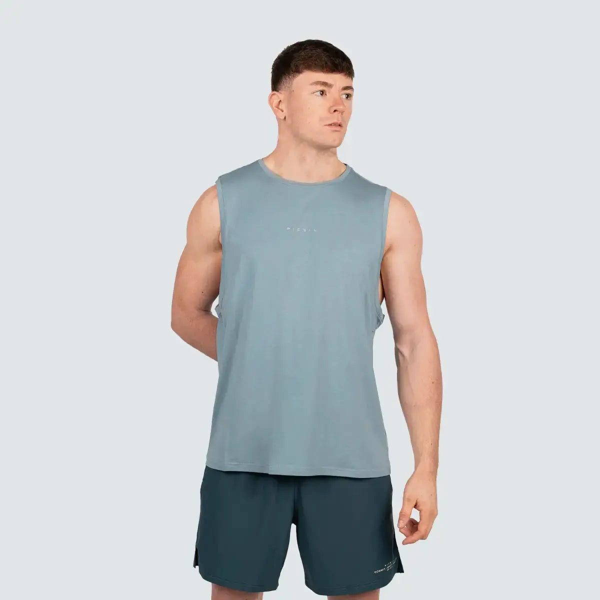 Men´s Tank Essentials (Aqua) Picsil