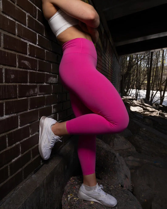 Fluid Womens Leggings (Pink) Vivid Performance