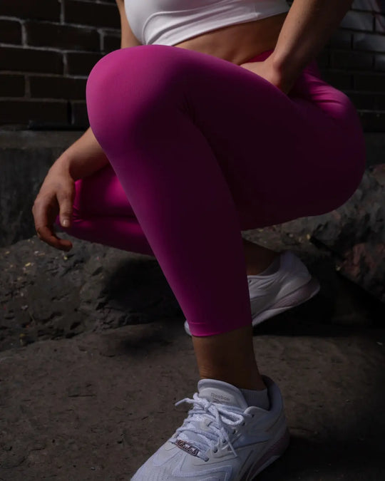 Fluid Womens Leggings (Pink) Vivid Performance