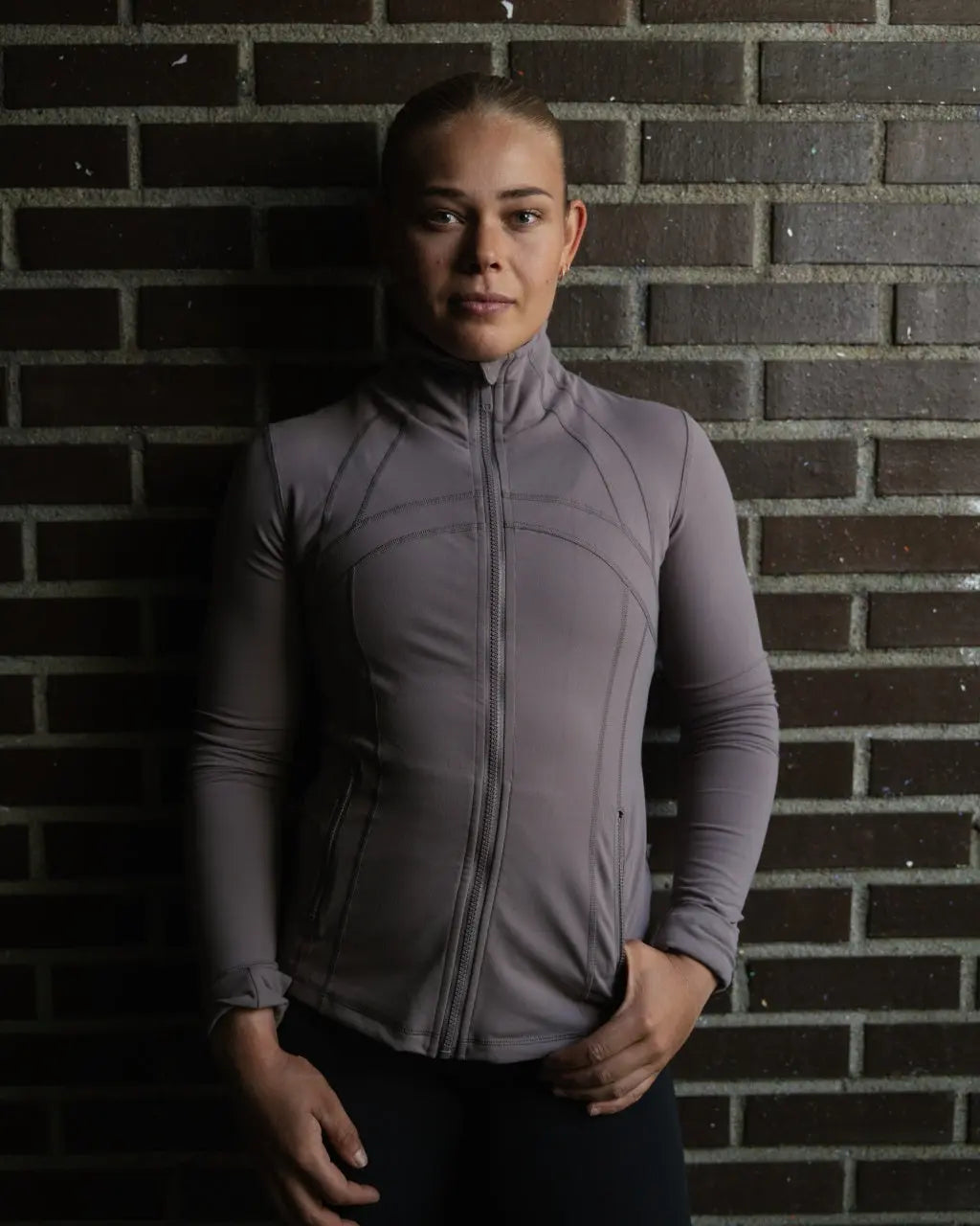 Fluid Lux Jacket (Ash Brown) Vivid Performance