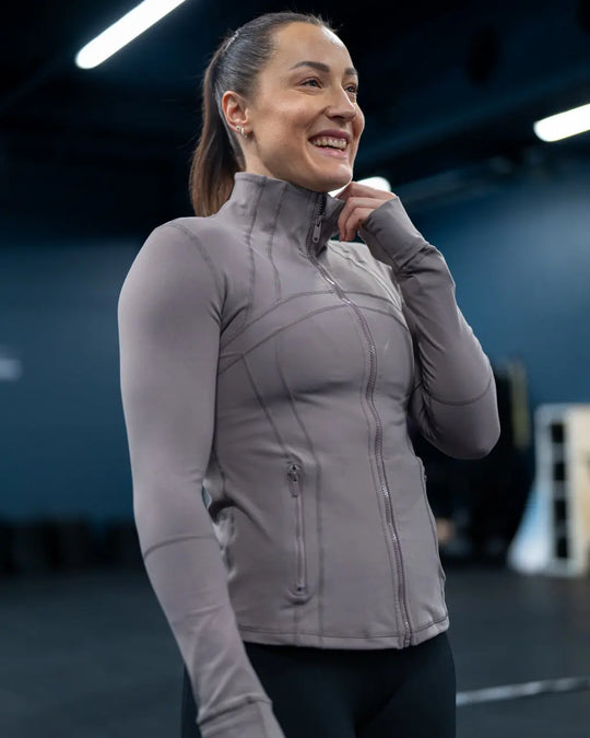 Fluid Lux Jacket (Ash Brown) Vivid Performance