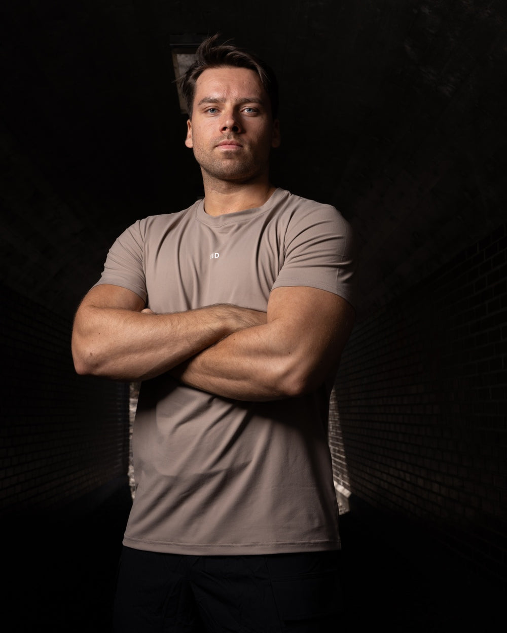 Fluid Mens Tee (Brown)