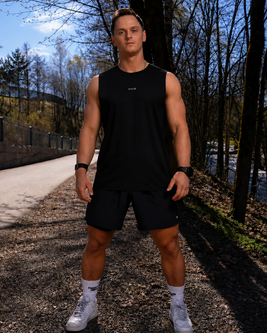 Fluid Mens Tank (Black)