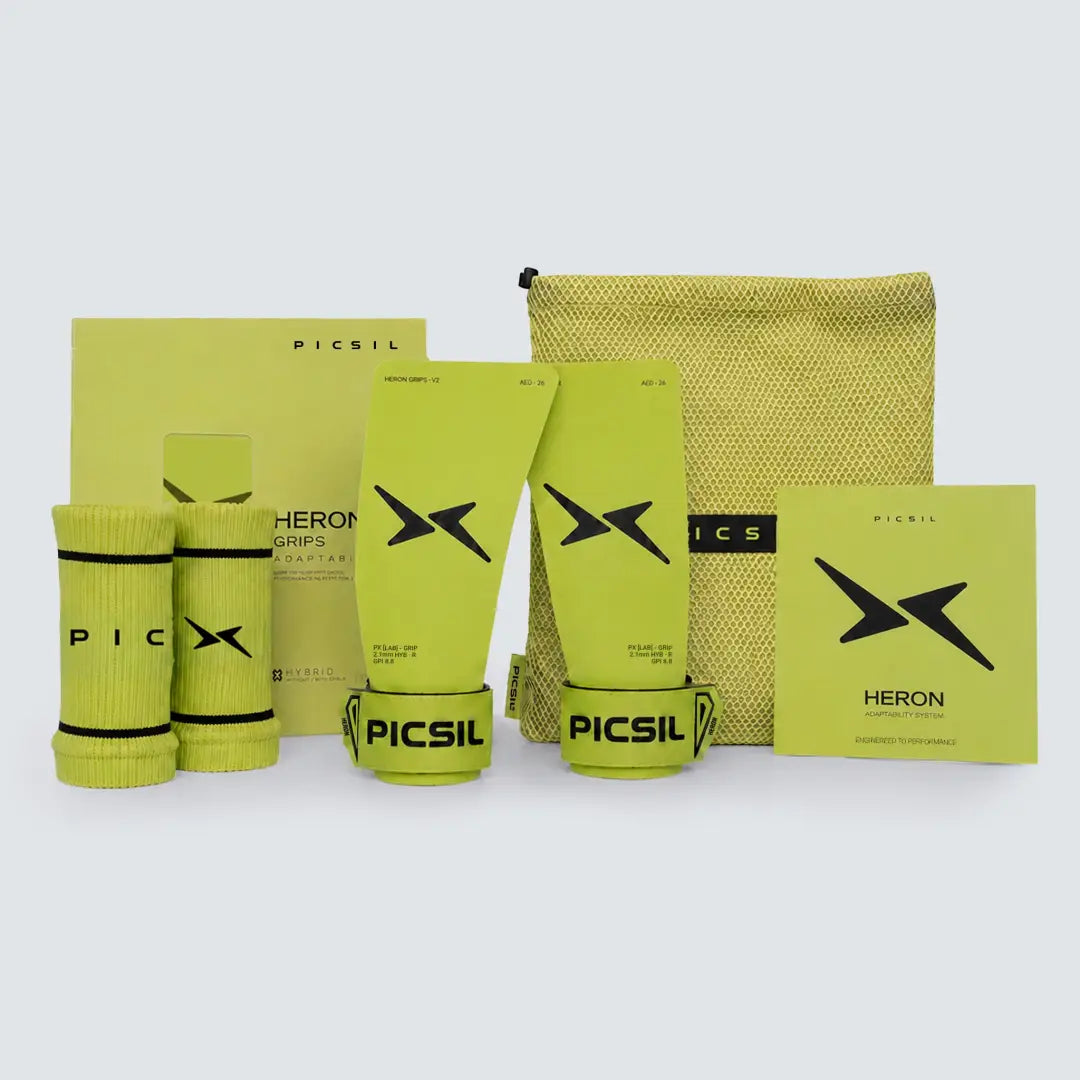 Picsil Heron Grips + Wristbands (Citrus)