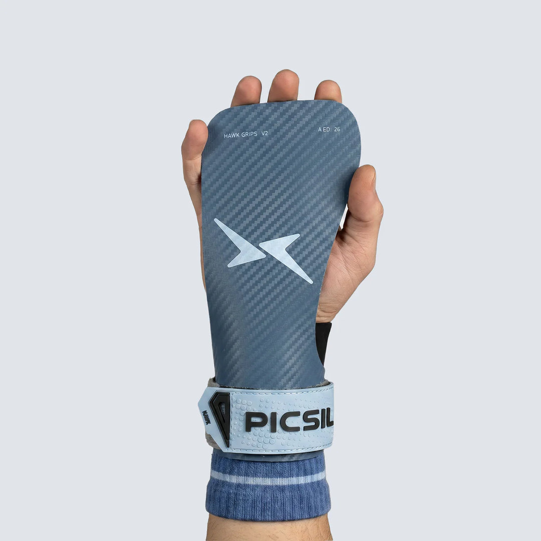 Picsil Hawk Grips + Wristbands (Indigo)