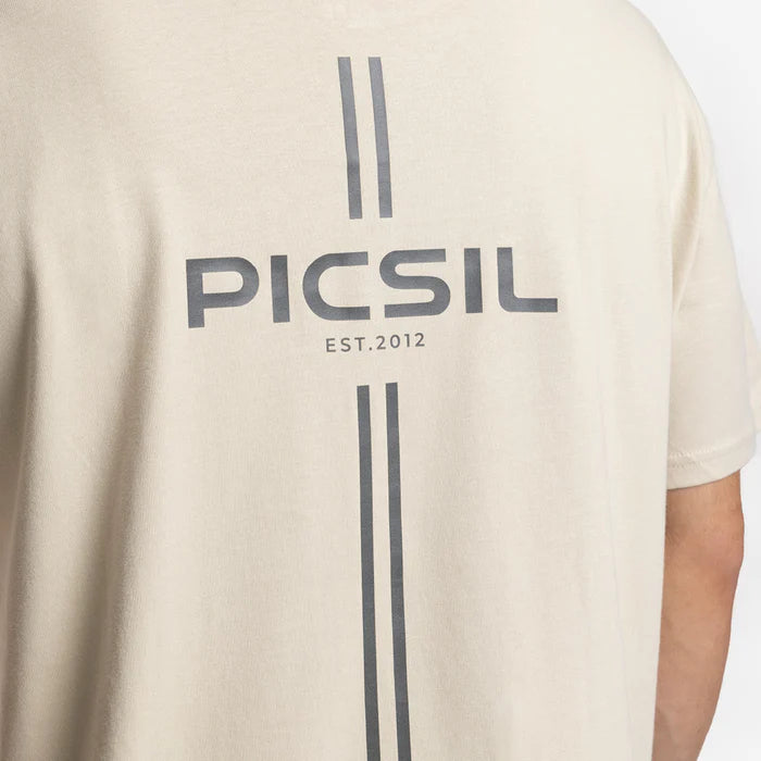 Picsil Men's Oversized T-shirt (Sandstone)