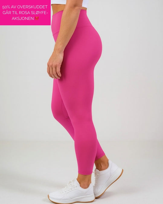 Rosa Sløyfe Fluid Womens Leggings (Pink)