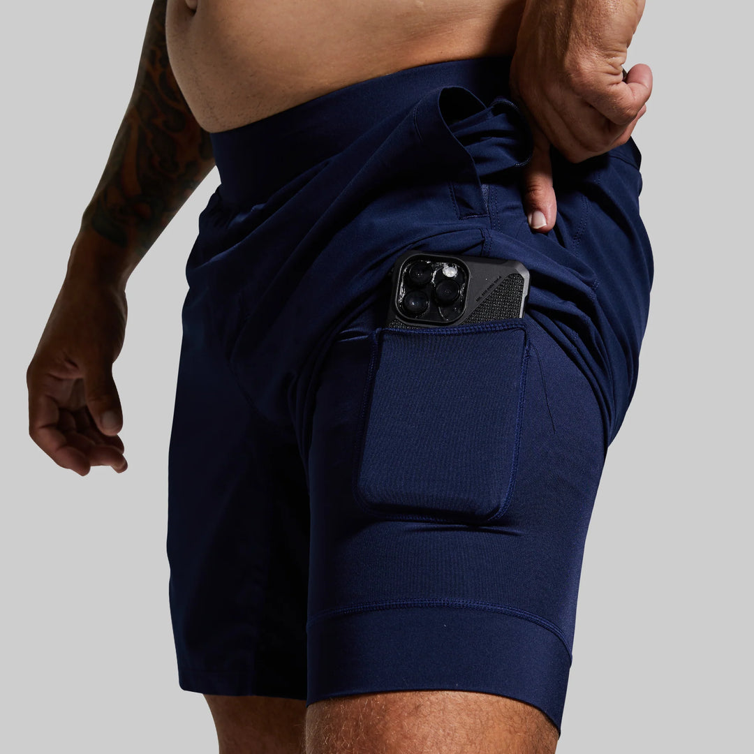 Versatile Shorts W/ Compression 7" (BP Navy)
