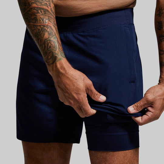 Versatile Shorts W/ Compression 7" (BP Navy)