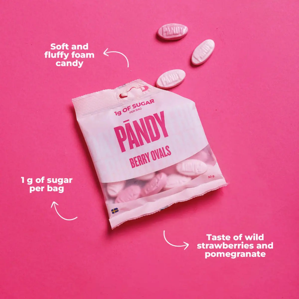 Pändy Candy Berry Ovals 50g