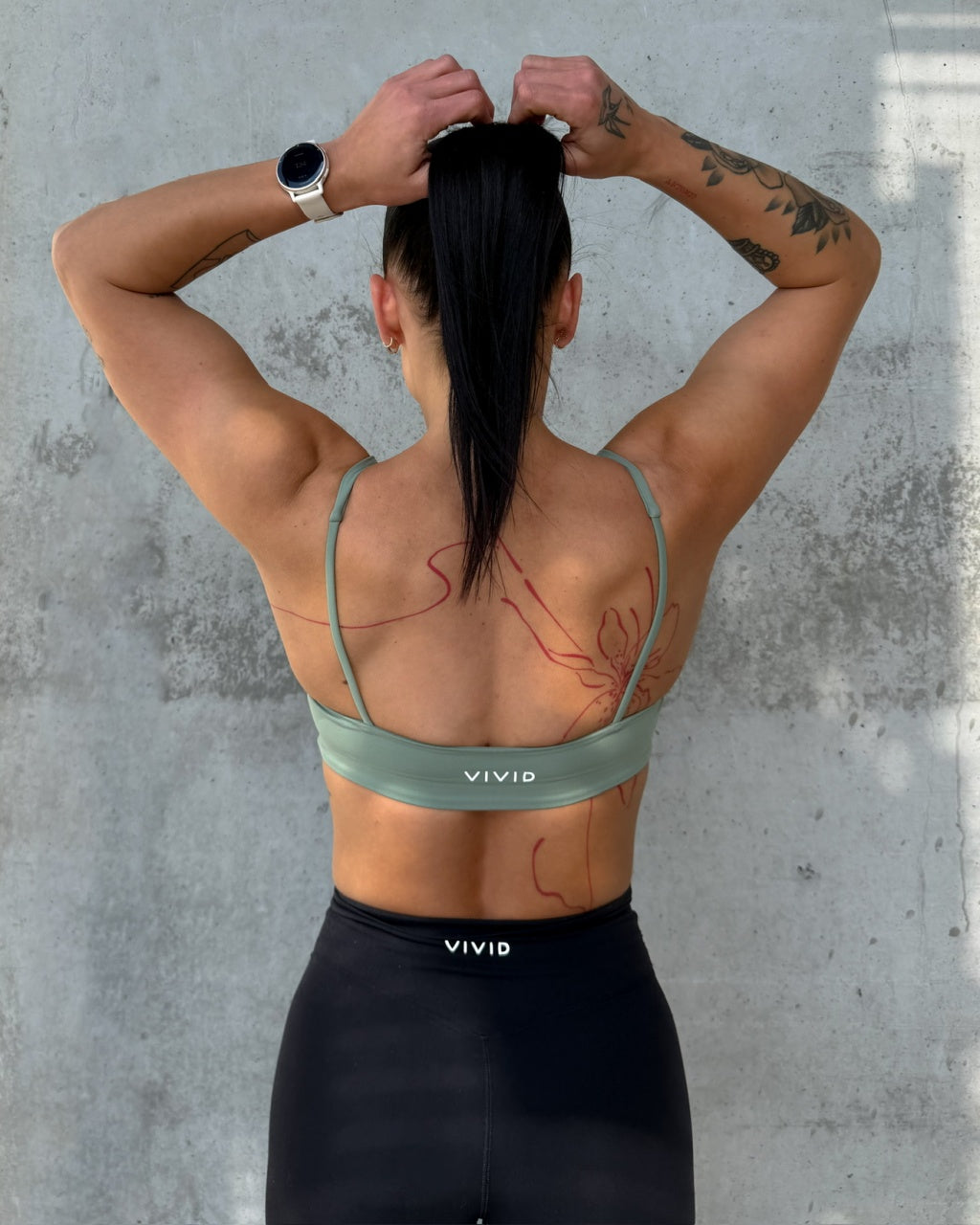 Impact Sports Bra (Green)