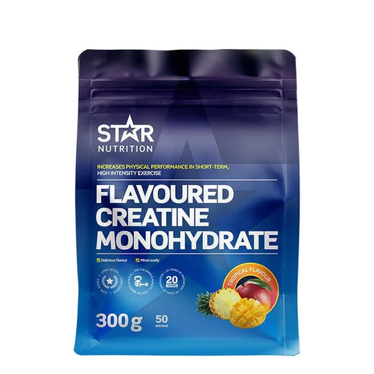 Smaksatt Kreatin Monohydrat 300g Tropical