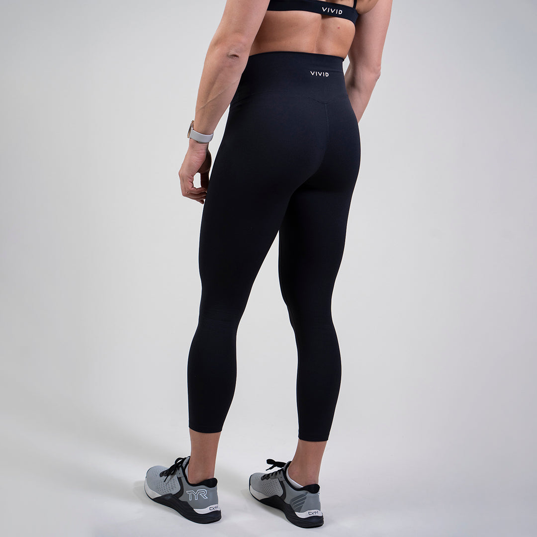 Fluid Womens Leggings (Black)