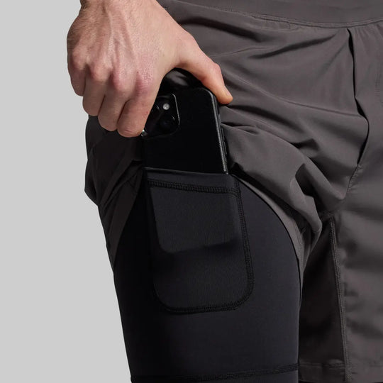 Versatile Shorts W/ Compression 7" (Gunmetal)
