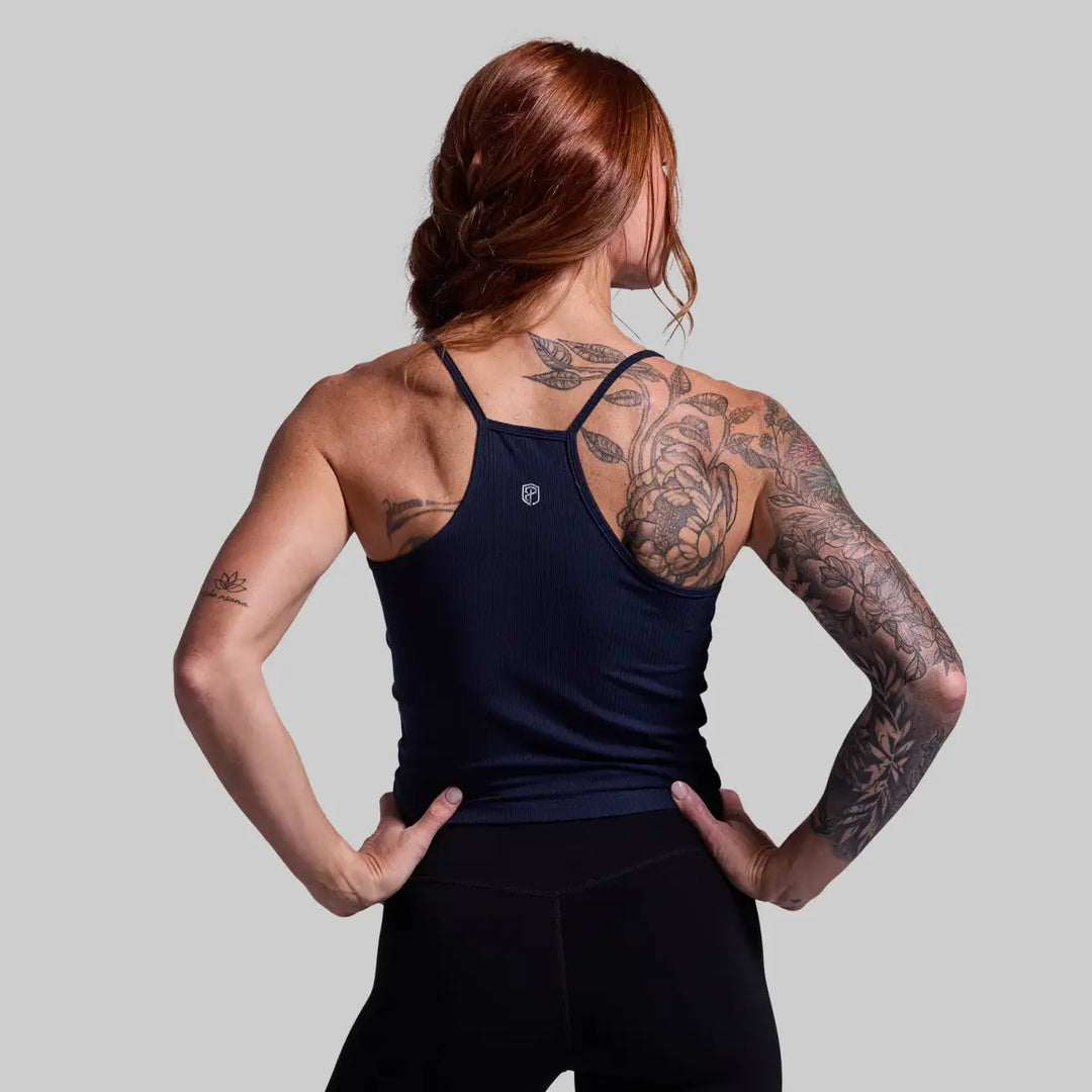 Keep It Easy Tank (Navy Blue)