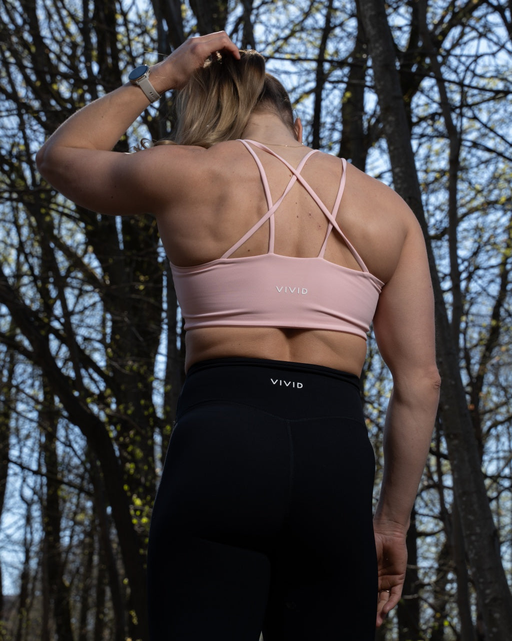 Performance Sports Bra (Pink)