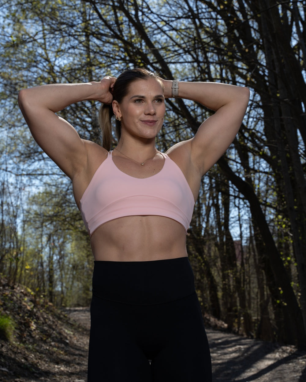Performance Sports Bra (Pink)