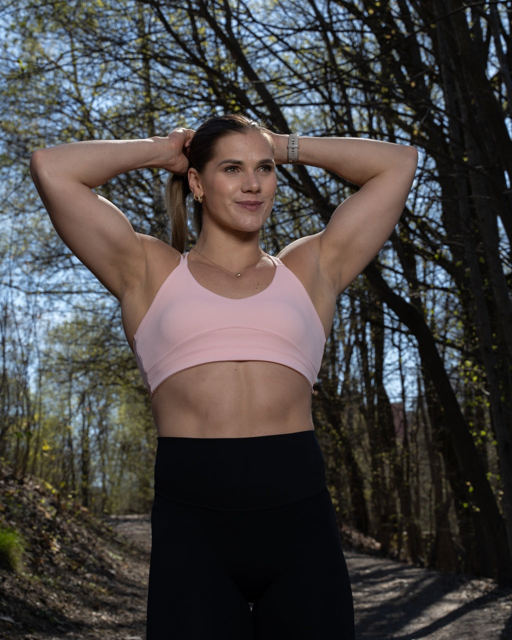 Performance Sports Bra (Pink)
