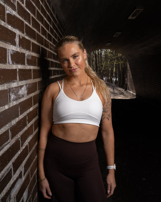 Performance Sports Bra (White)