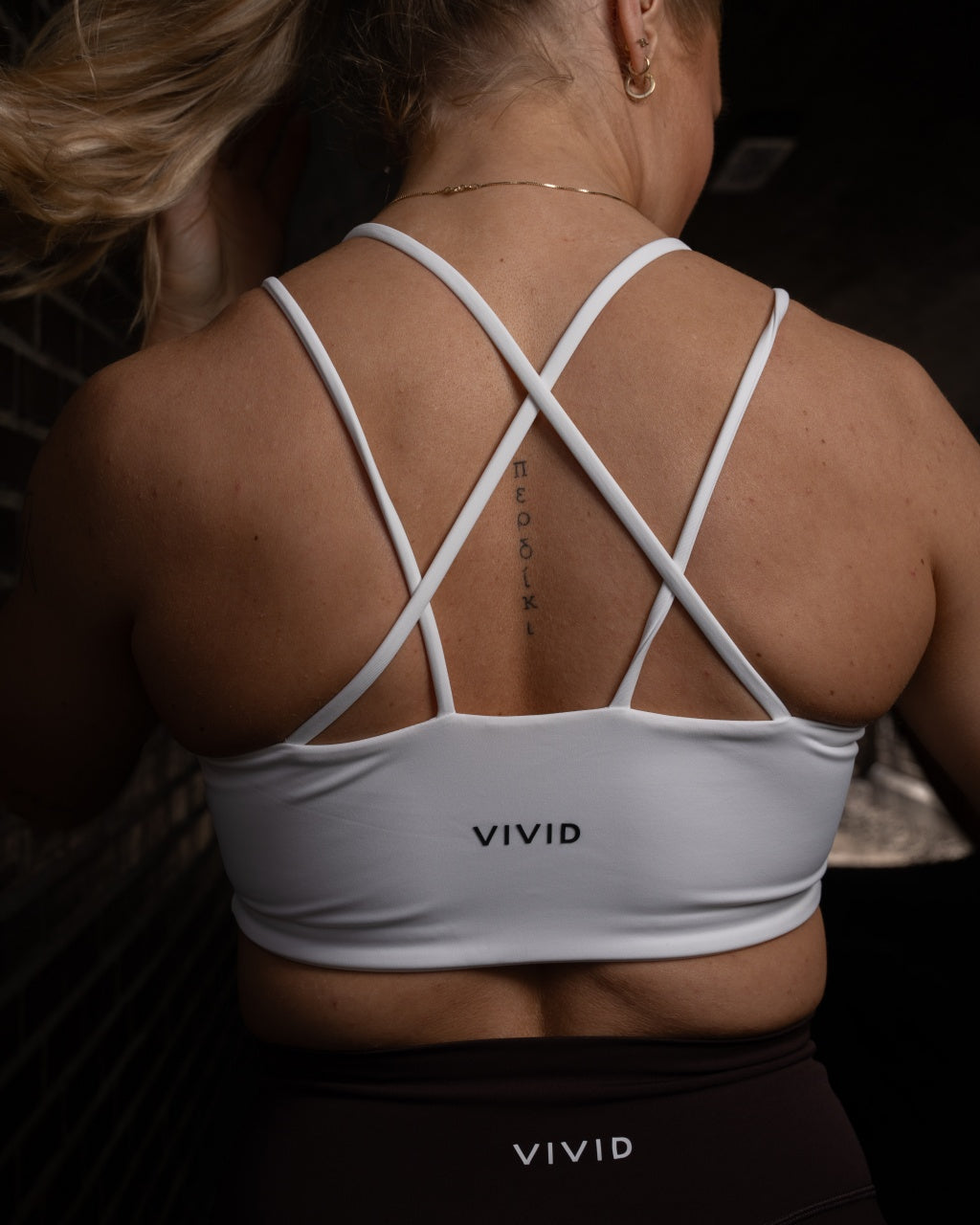 Performance Sports Bra (White)