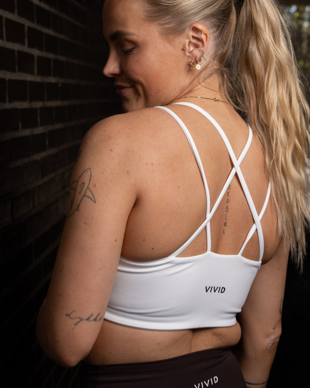 Performance Sports Bra (White)